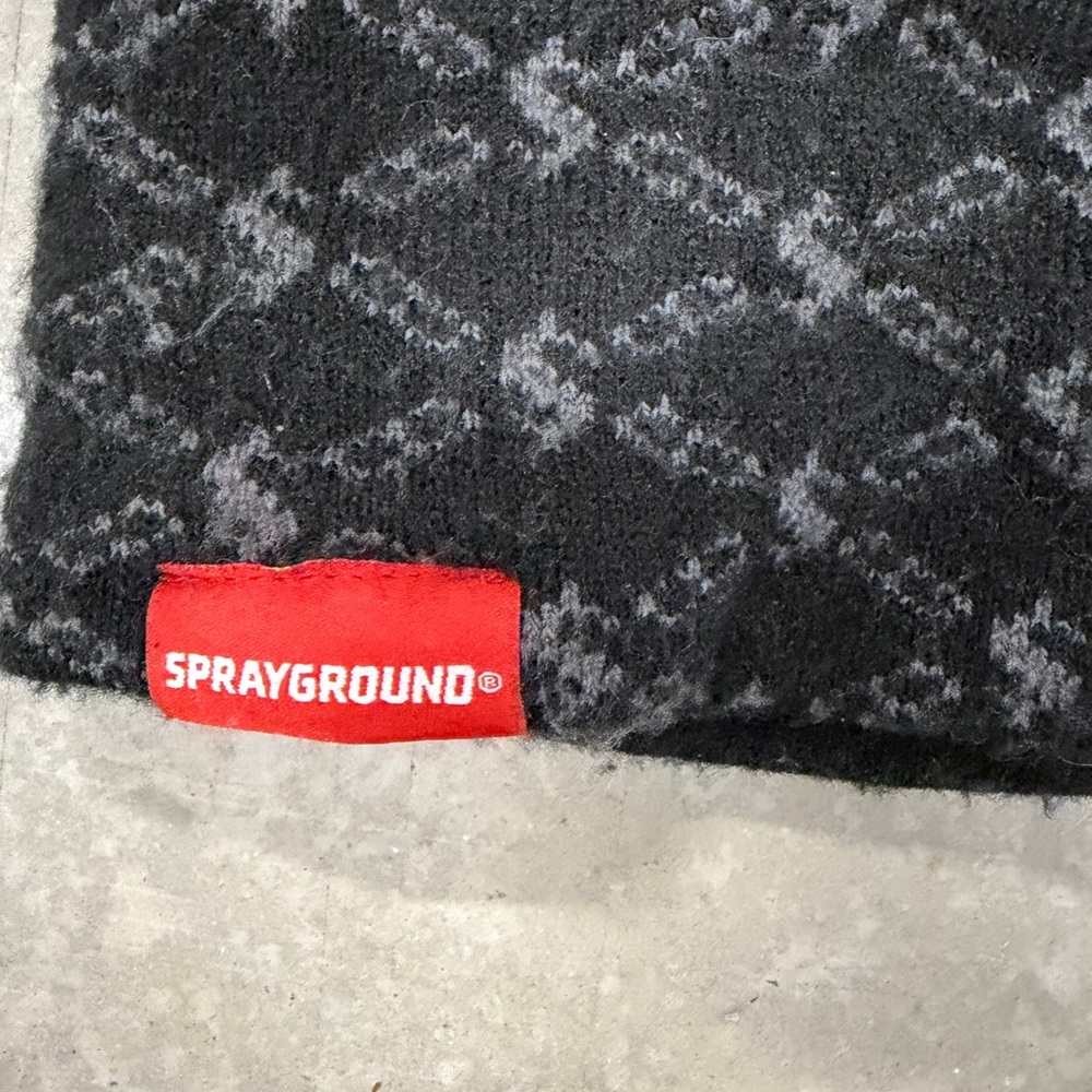 Sprayground Black and Gray Kids Balaclava - Picture 4 of 4